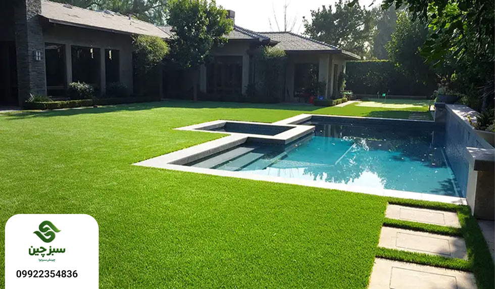 چمن مصنوعی باغ - سبزچین چمن