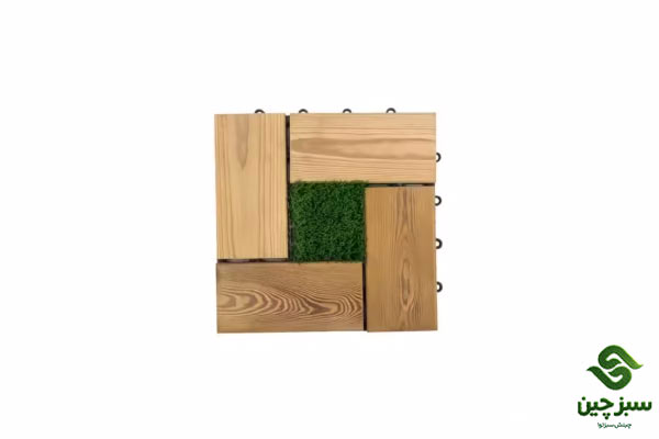 5 ترموود تایل با چمن مصنوعی - تصویر 5