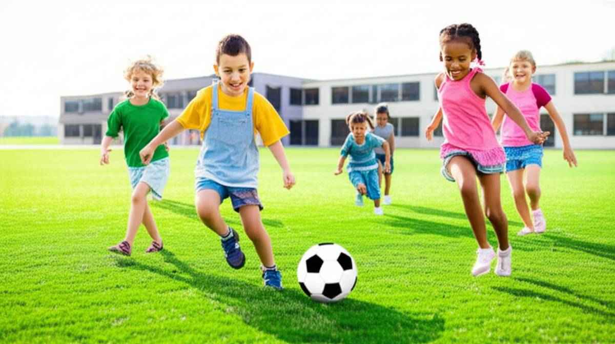 چمن مصنوعی مدرسه