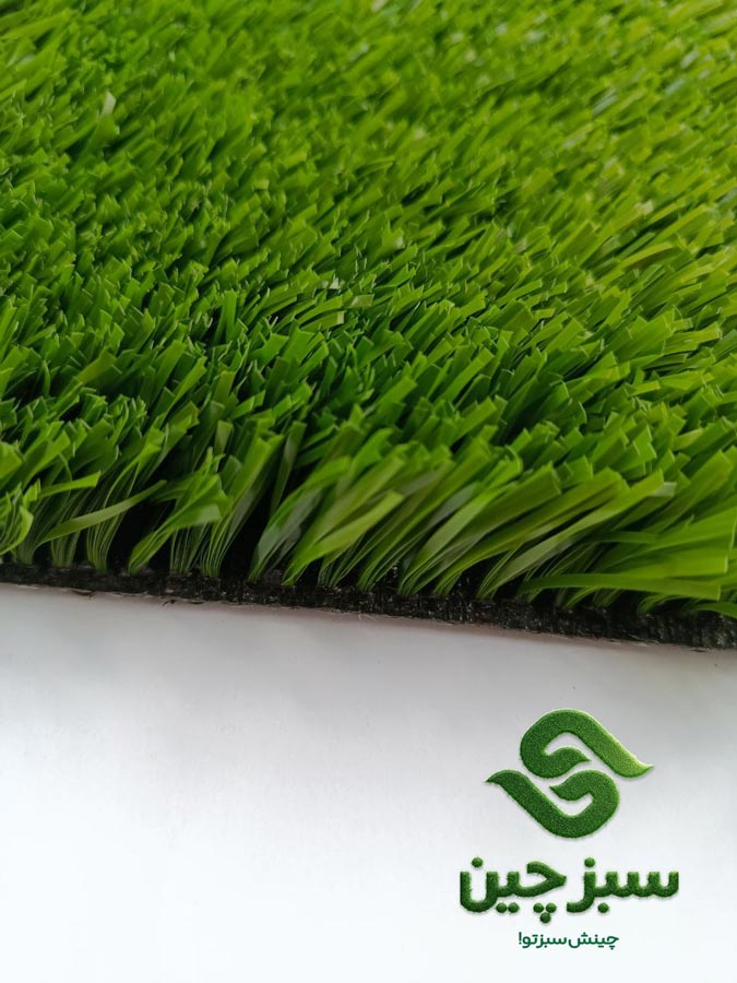 37 طره ۲۵میل بهاره.تک بافت.دورنگ - سبزچین چمن