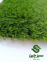 ماه رخ ۲۵میل بهاره.دورنگ.دوبافت - سبزچین چمن -