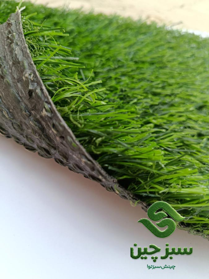 40 ماه رخ ۲۵میل بهاره.دورنگ.دوبافت - سبزچین چمن -