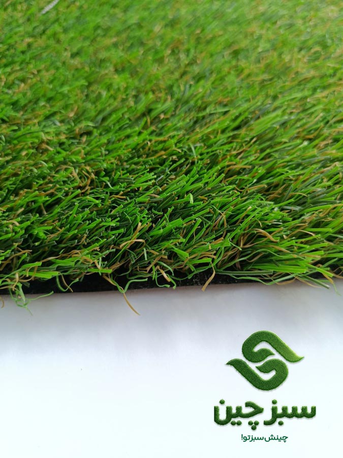27 تاک۲۵میل پاییزه.سه رنگ.دوبافت سبزچین چمن