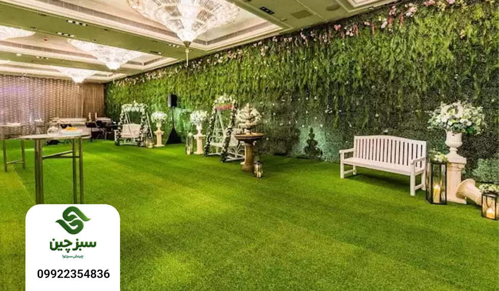 هزینه نصب چمن مصنوعی 4 چمن مصنوعی تزیینی - فروشگاه سبزچین چمن