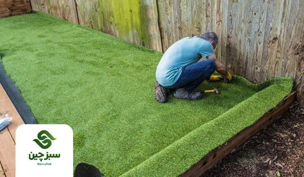 استفاده از میخ و بست هنگام نصب- سبزچین