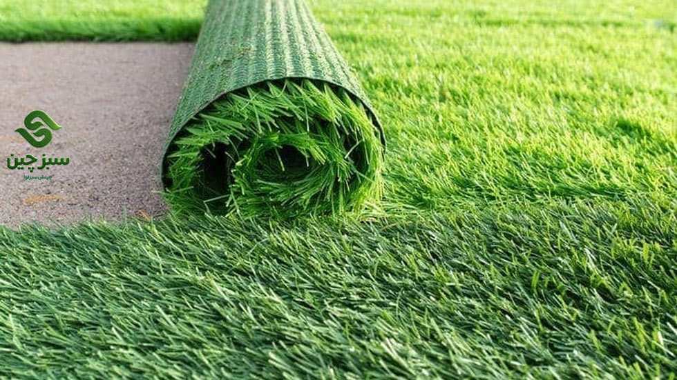 نصب چمن مصنوعی روی موزاییک - سبزچین