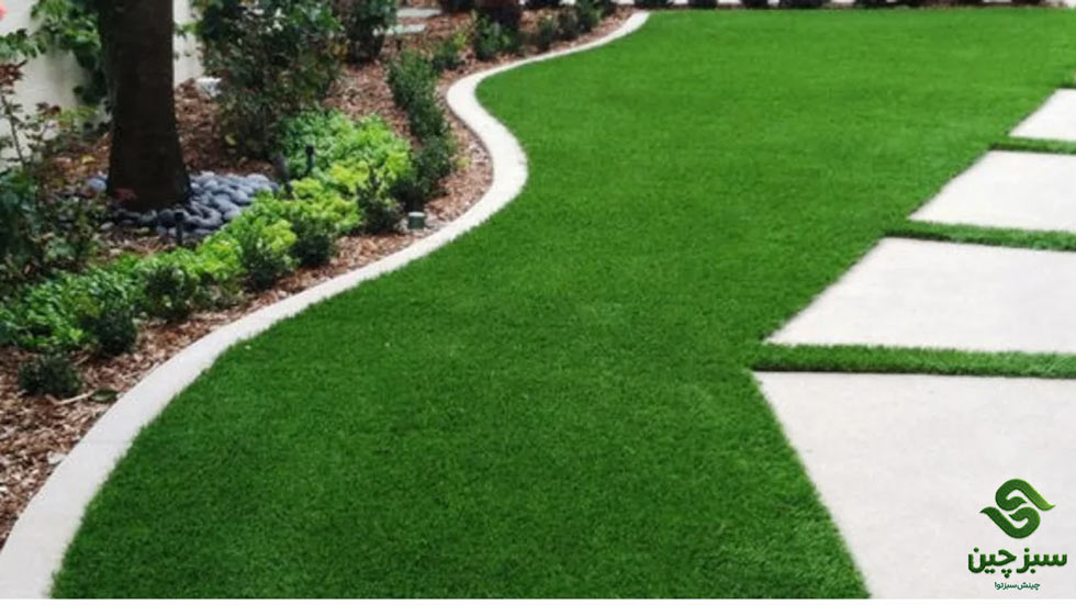 نگهداری از چمن مصنوعی روی موزاییک